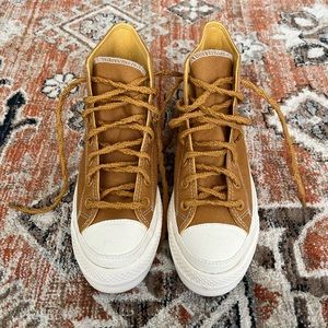 Platform high top converse